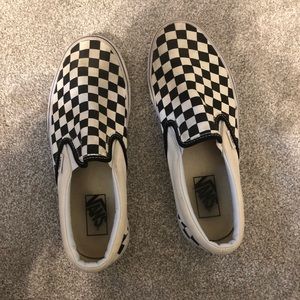 checkered vans